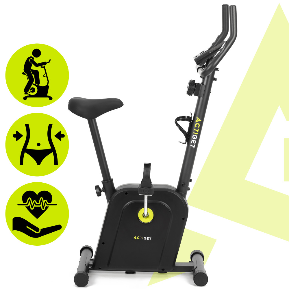 Велотренажер магнітний Actiget Actibike ACT0174 Black