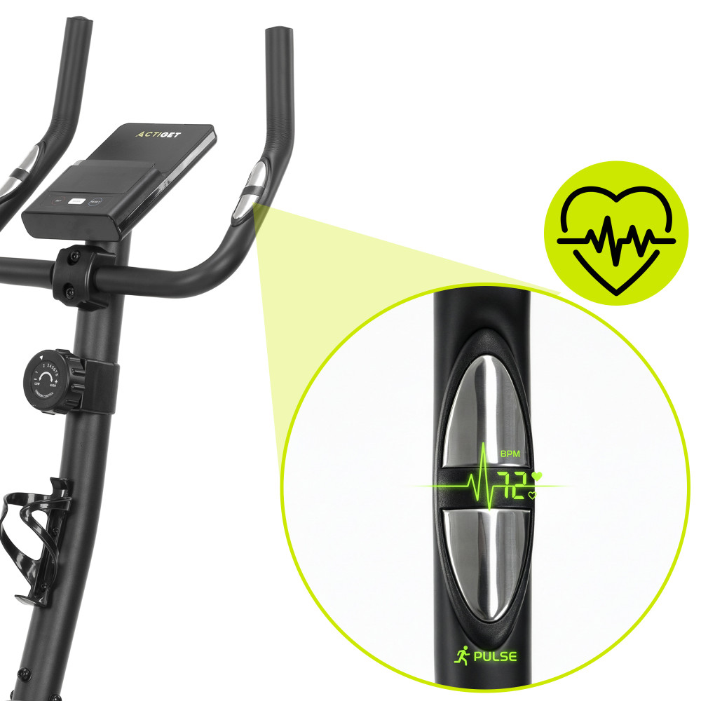 Велотренажер магнітний Actiget Actibike Pro ACT0175 Grey/Black