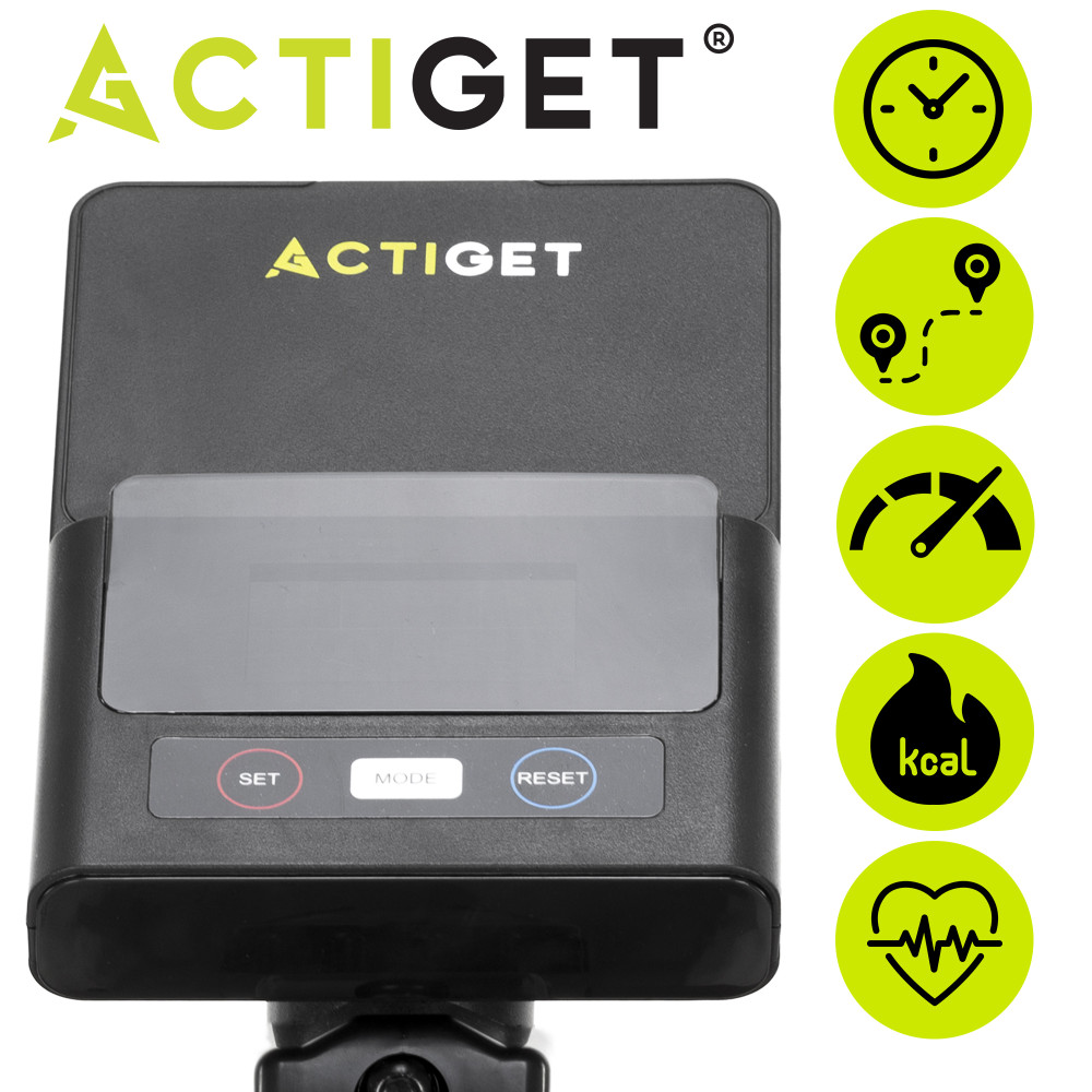 Велотренажер магнітний Actiget Actibike Pro ACT0175 Grey/Black