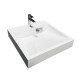 Раковина накладная Adamant WASHER NEW, квадратная (4824296202901)