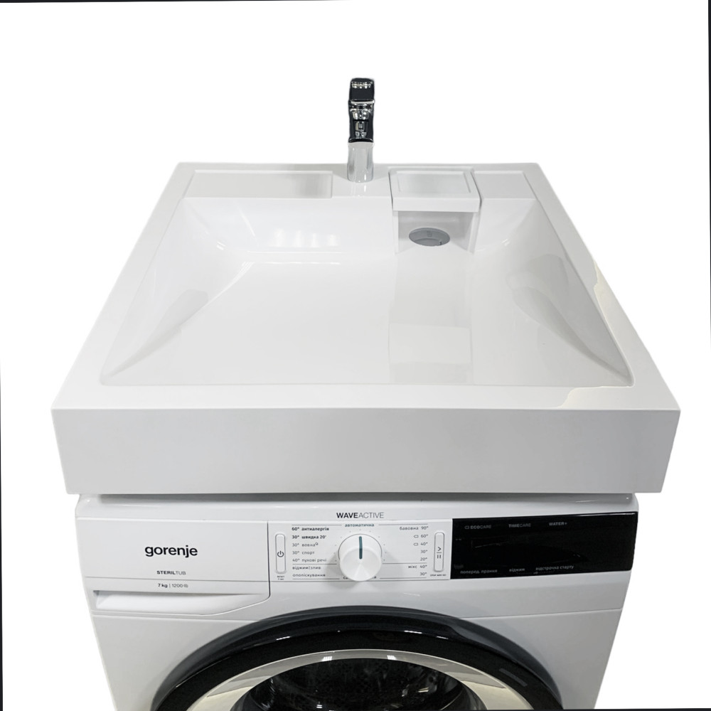 Раковина накладная Adamant WASHER NEW, квадратная (4824296202901)