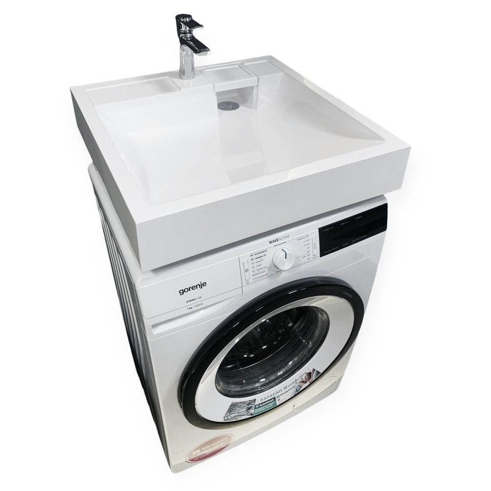 Раковина накладная Adamant WASHER NEW, квадратная (4824296202901)