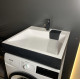 Раковина накладная Adamant WASHER NEW, квадратная (4824296202903)