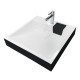 Раковина накладная Adamant WASHER NEW, квадратная (4824296202903)