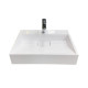 Раковина накладная Adamant VISION, прямоугольная (4824296205101)