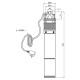 Насос глубинный центробежный 3SKM 100 (CV035067)