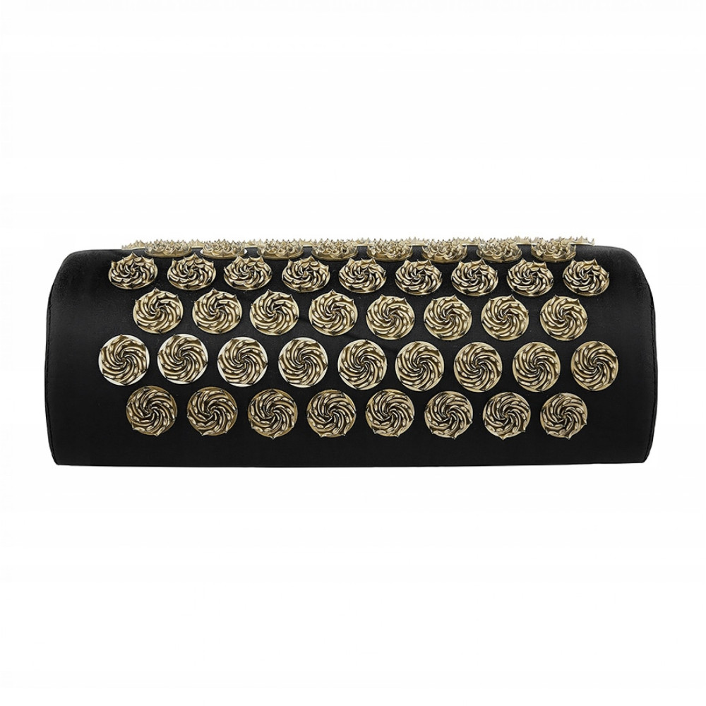 Валик акупунктурний 4FIZJO Standard Аплікатор Кузнєцова 4FJ0415 Black/Gold (P-5907739316936)