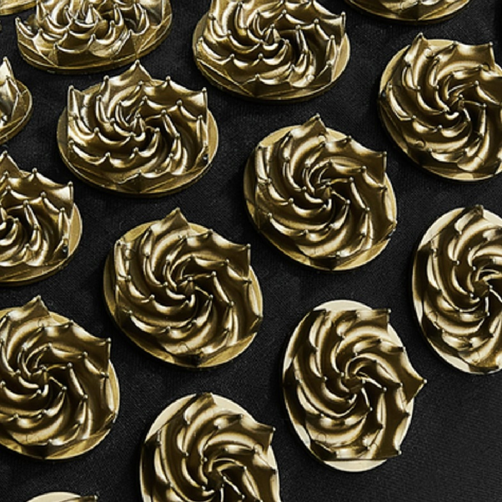 Валик акупунктурний 4FIZJO Standard Аплікатор Кузнєцова 4FJ0415 Black/Gold (P-5907739316936)