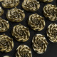 Валик акупунктурний 4FIZJO Standard Аплікатор Кузнєцова 4FJ0415 Black/Gold (P-5907739316936)
