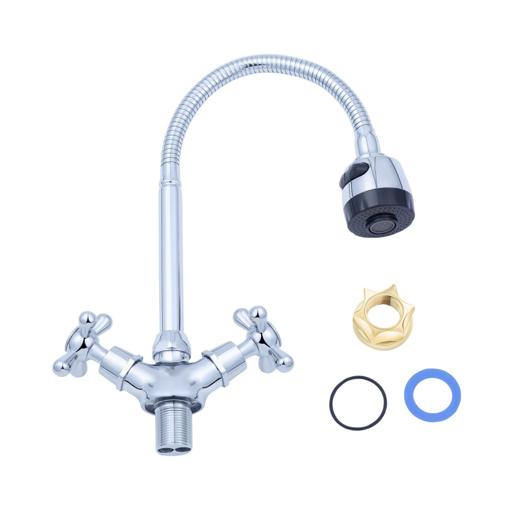 Смеситель для кухни Agua с гибким изливом Toledo-C039 CV018082