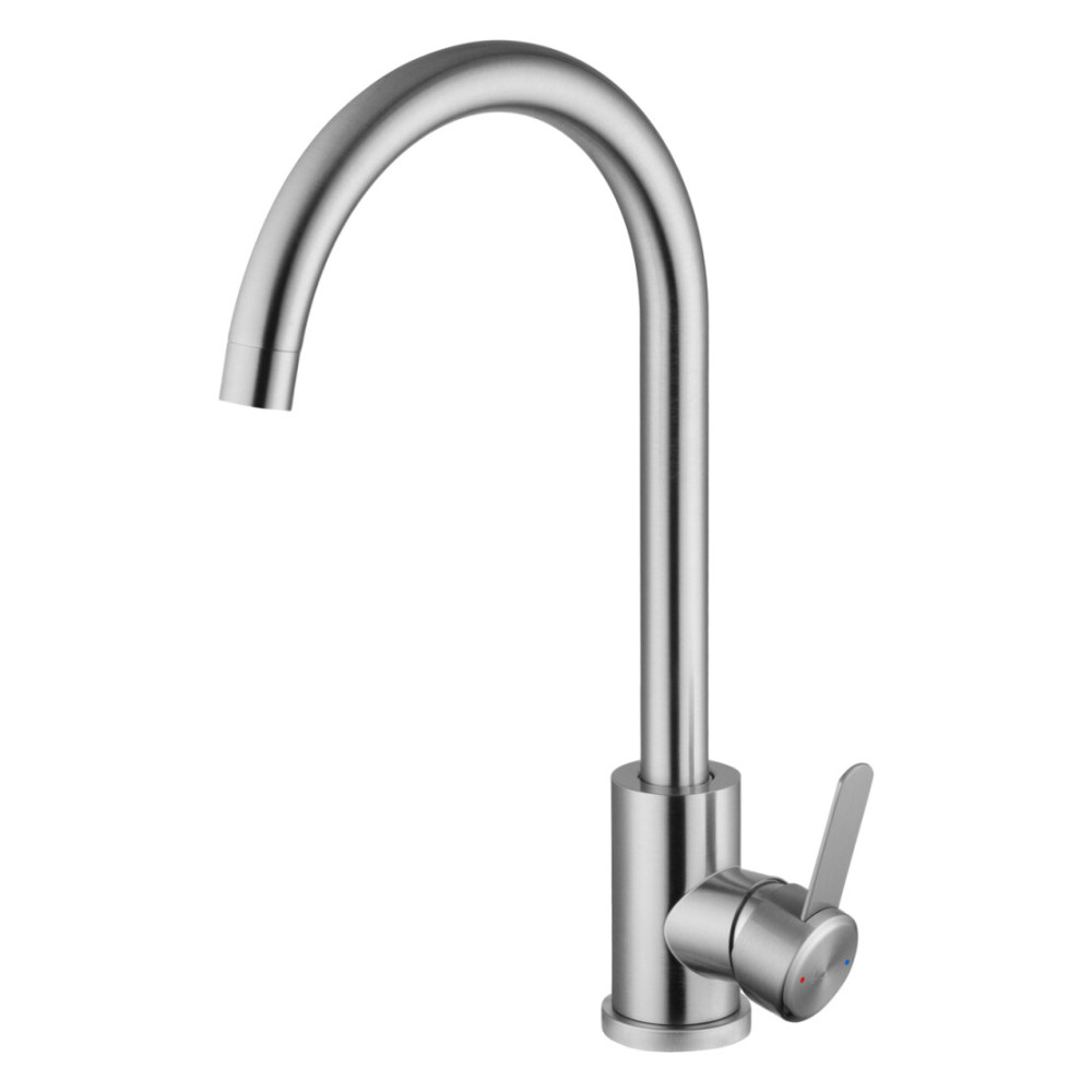 Смеситель для кухни Agua Elposo-INOX035 (CV035455)