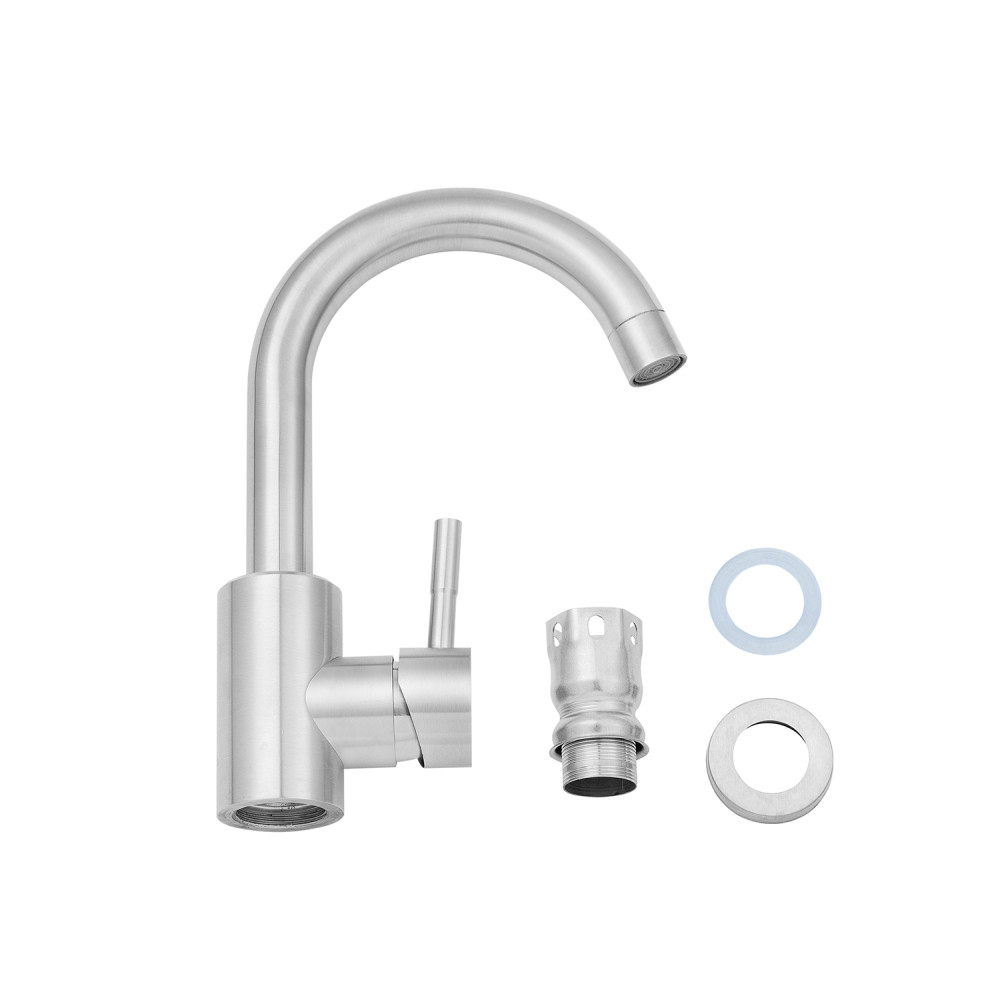 Змішувач для раковини Agua Acero-INOX011 CV023287