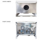 Котел газовый Airfel DigiFEL Premix 23 кВт, двухконтурный, конденсационный, навесной, с двумя теплообменниками A2CPX023DARU