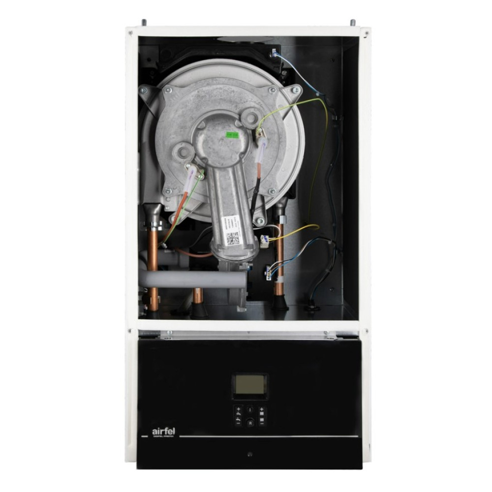 Котел газовый Airfel DigiFEL Premix 23 кВт, двухконтурный, конденсационный, навесной, с двумя теплообменниками A2CPX023DARU