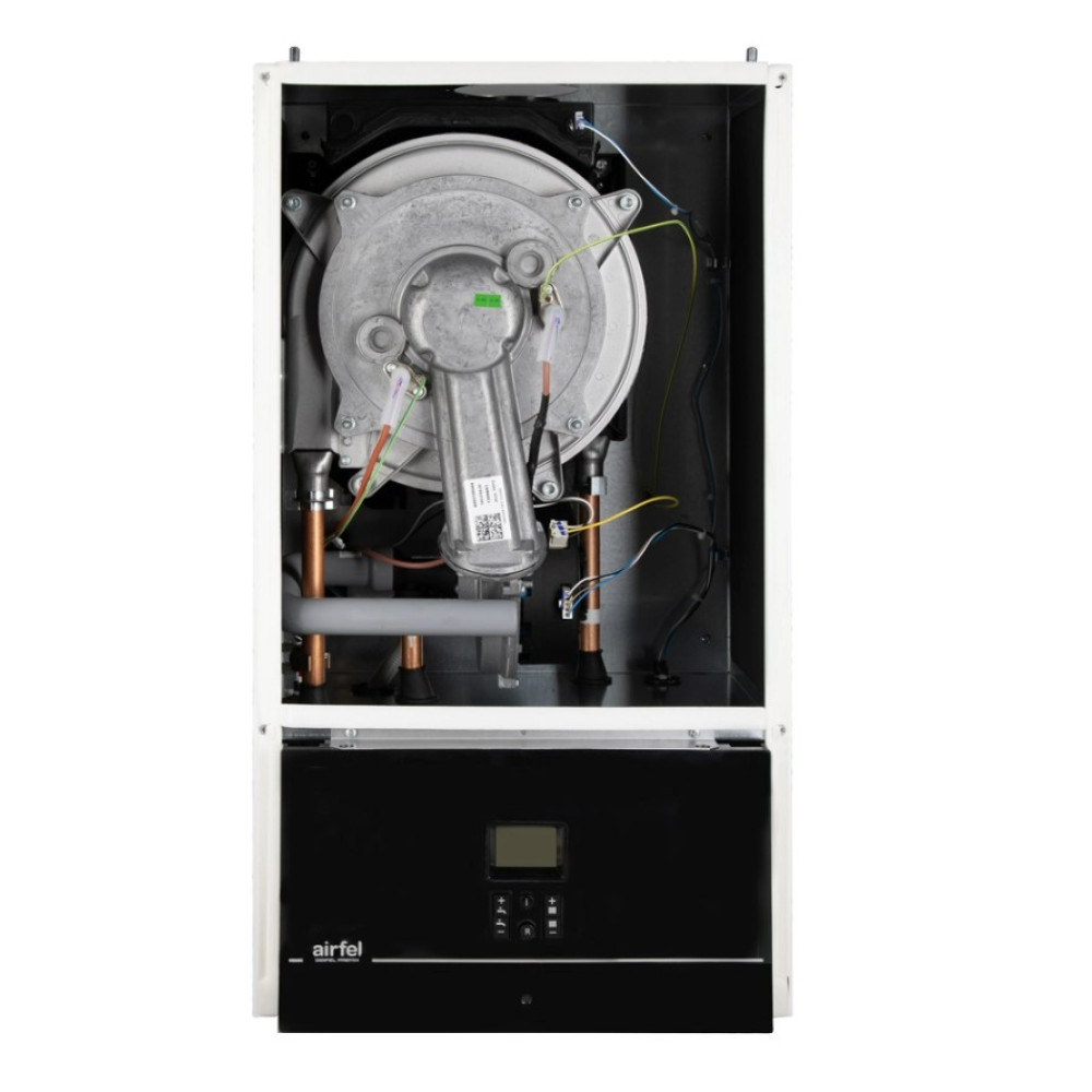 Котел газовый Airfel DigiFEL Premix 30 кВт, двухконтурный, конденсационный, навесной, с двумя теплообменниками A2CPX030DARU