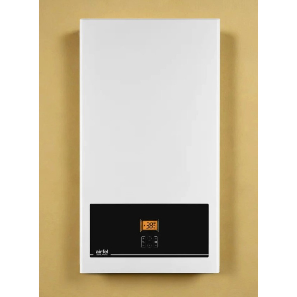 Котел газовый Airfel DigiFEL Premix 36 кВт, двухконтурный, конденсационный, навесной, с двумя теплообменниками A2CPX036DARU
