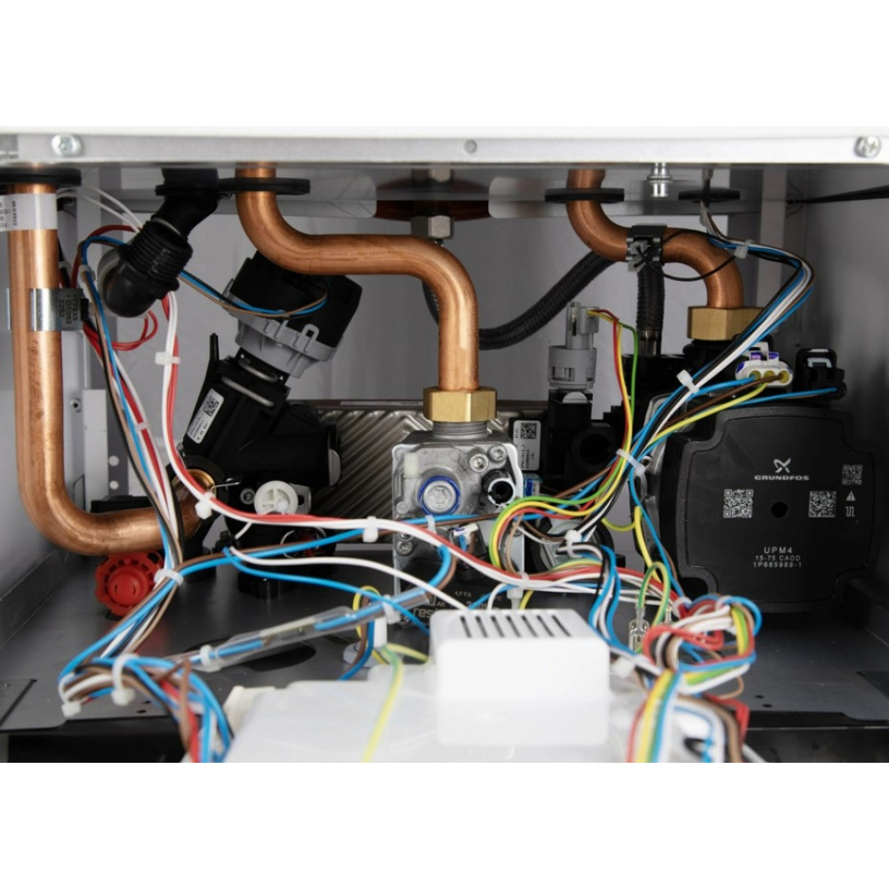 Котел газовый Airfel DigiFEL Premix 36 кВт, двухконтурный, конденсационный, навесной, с двумя теплообменниками A2CPX036DARU
