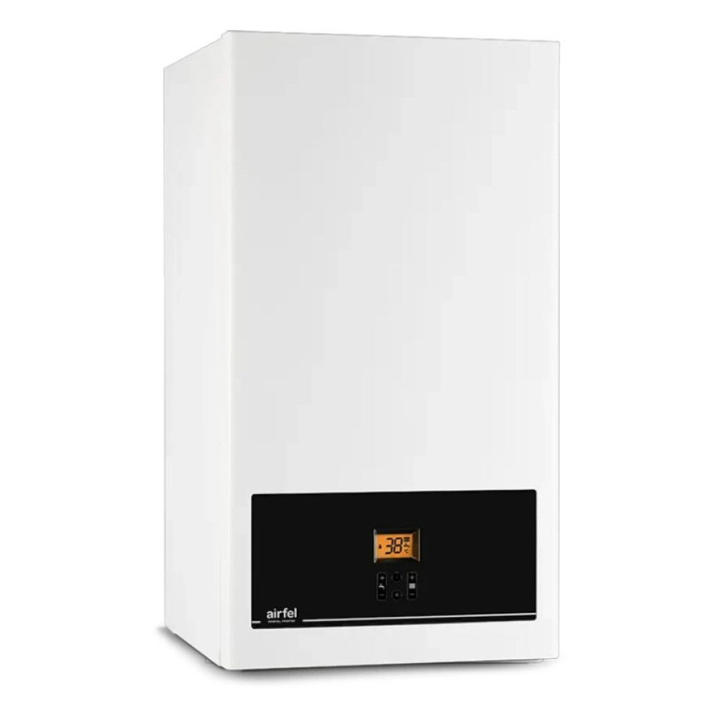 Котел газовый Airfel DigiFEL Premix 36 кВт, двухконтурный, конденсационный, навесной, с двумя теплообменниками A2CPX036DARU