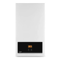 Котел газовый Airfel DigiFEL Premix 36 кВт, двухконтурный, конденсационный, навесной, с двумя теплообменниками A2CPX036DARU