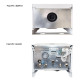 Котел газовый Airfel DigiFEL Premix 36 кВт, двухконтурный, конденсационный, навесной, с двумя теплообменниками A2CPX036DARU