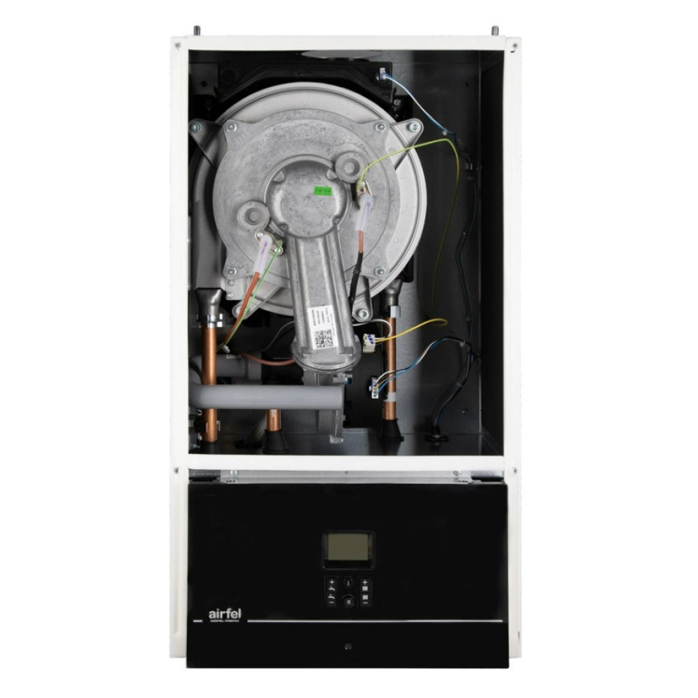 Котел газовый Airfel DigiFEL Premix 36 кВт, двухконтурный, конденсационный, навесной, с двумя теплообменниками A2CPX036DARU