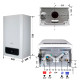 Котел газовый Thermo Alliance Ewa 24 кВт, двухконтурный, конденсационный, навесной, с двумя теплообменниками 15311014000002