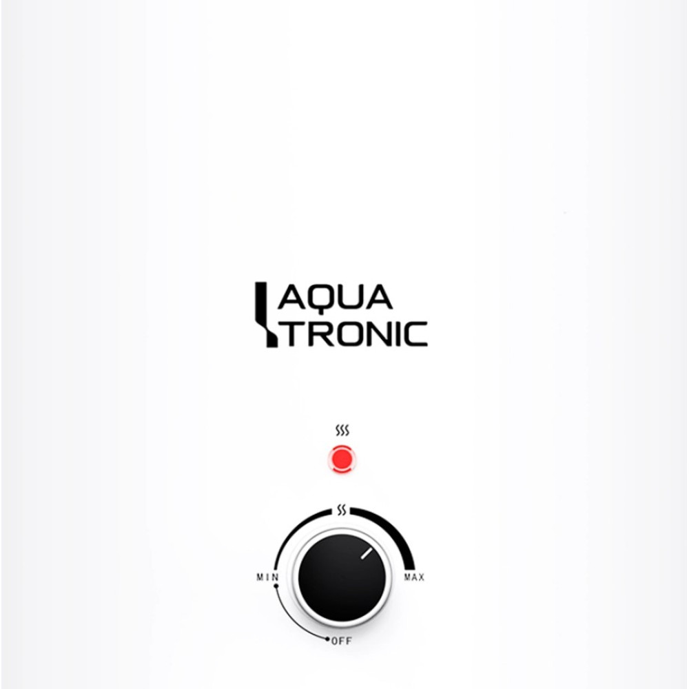 Водонагреватель электрический Aquatronic, 2 кВт, "сухой" ТЭН, 100 л универсальный, цилиндрический, белый (Round D1004620 B4)