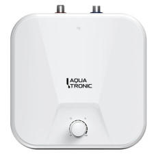 Водонагреватель электрический Aquatronic, 1500 Вт, "мокрый" ТЭН, 10 л под мойку, вертикальный, квадратный, белый (Compact WU1015 C2M)
