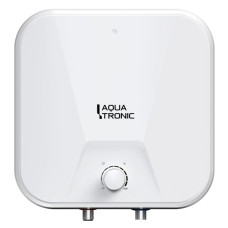 Водонагреватель электрический Aquatronic, 1500 Вт, "мокрый" ТЭН, 15 л над мойкой вертикальный, квадратный, белый (Compact WO1515 C2M)