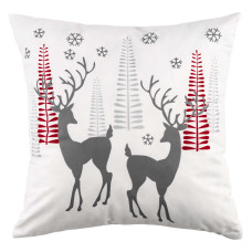 Подушка Ardesto Christmas Deer 45х45см, белый (ART1032HD)