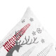 Подушка Ardesto Christmas Deer 45х45см, белый (ART1032HD)