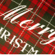 Подушка Ardesto Happy Holidays 45х45см, 100% полиэстер, клетка зелено-красная (ART1032HGR)