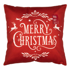 Подушка Ardesto Happy Holidays 45х45см, 100% полиэстер, красный (ART1032HR)