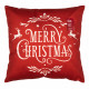 Подушка Ardesto Happy Holidays 45х45см, 100% полиэстер, красный (ART1032HR)