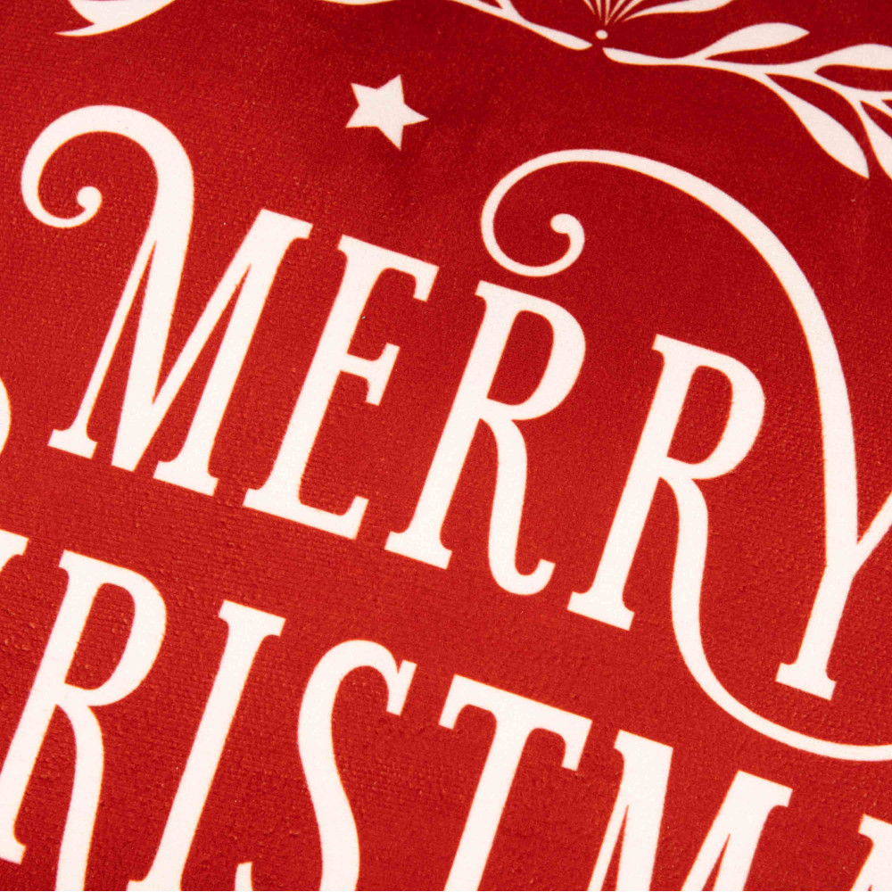 Подушка Ardesto Happy Holidays 45х45см, 100% полиэстер, красный (ART1032HR)