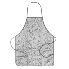 Фартух Ardesto Grey leaves 60х80см, 100% поліестер, cірий (ART12GL)
