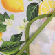Фартух Ardesto Sicilian lemons 60х80см, 100% поліестер, зелений (ART12LM)