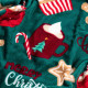 Плед Ardesto Christmas  Flannel 160х200см, різдвяні смаколики (ART0122PB)