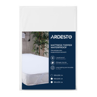 Наматрасник водонепроницаемый Ardesto Sleepwell 100х200см, 80% хлопок, 20% полиуретан, белый (ART3010SW)