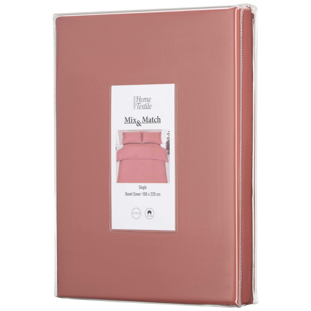 Пододеяльник Ardesto Mix&Match, 160х220см, 100% хлопок, сатин, медь (ART1622DVO)