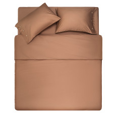 Пододеяльник Ardesto Mix&Match, 160х220см, 100% хлопок, сатин, шоколад (ART1622DVH)