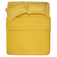 Пододеяльник Ardesto Mix&Match, 160х220см, 100% хлопок, сатин, желтый (ART1622DVS)