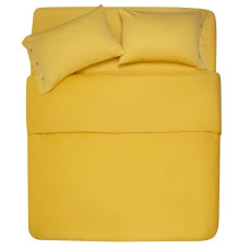 Пододеяльник Ardesto Mix&Match, 160х220см, 100% хлопок, сатин, желтый (ART1622DVS)