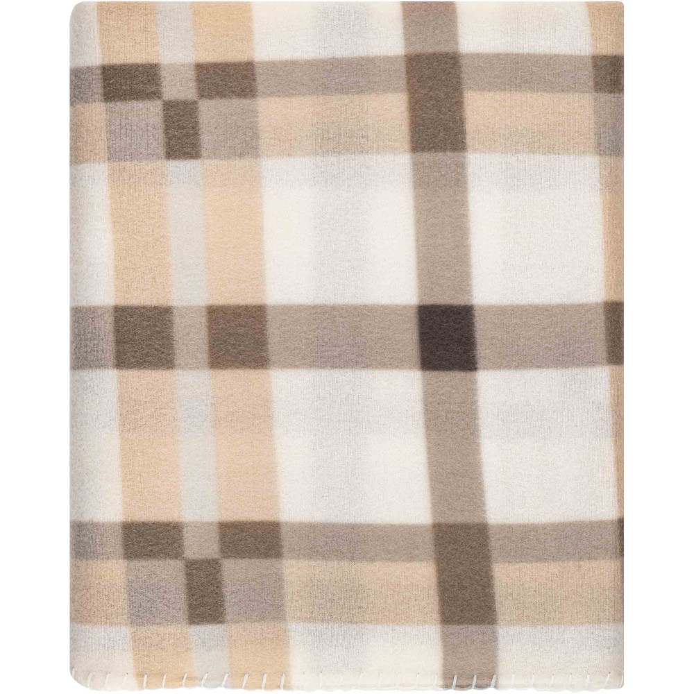 Плед Ardesto Fleece, 130x160 см, клітинка беж (ART0711PB)