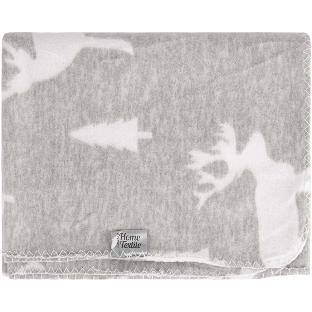 Плед Ardesto Fleece 130x160см, олені (ART0716PB)