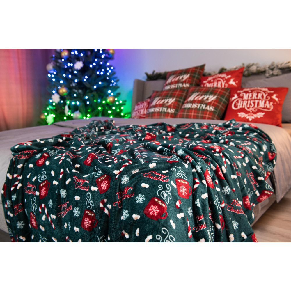 Плед Ardesto Flannel 160х200см, какао (ART0116PB)