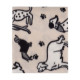 Плед Ardesto Fleece 130x160см, собачки, серый (ART0724PB)