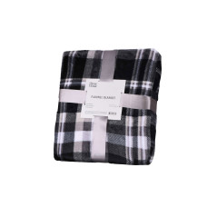 Плед Ardesto Flannel 200х220см серая клетка (ART0102PB)