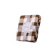 Плед Ardesto Flannel 160х200см клетка бежевый (ART0103PB)