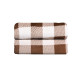 Плед Ardesto Flannel 160х200см клетка бежевый (ART0103PB)